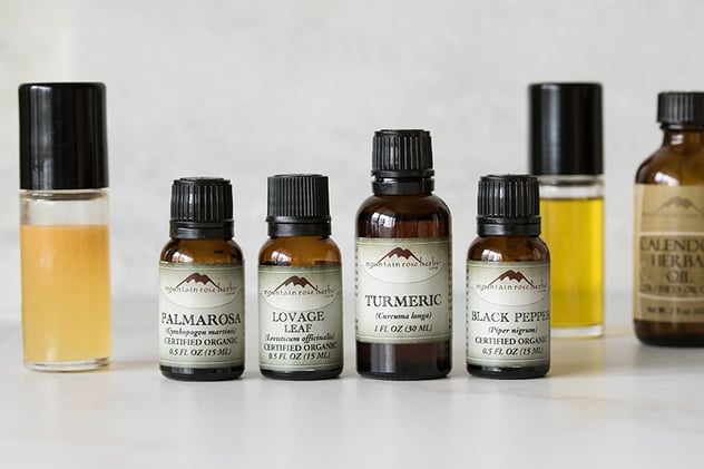 Muscle friendly essential oils and oils
