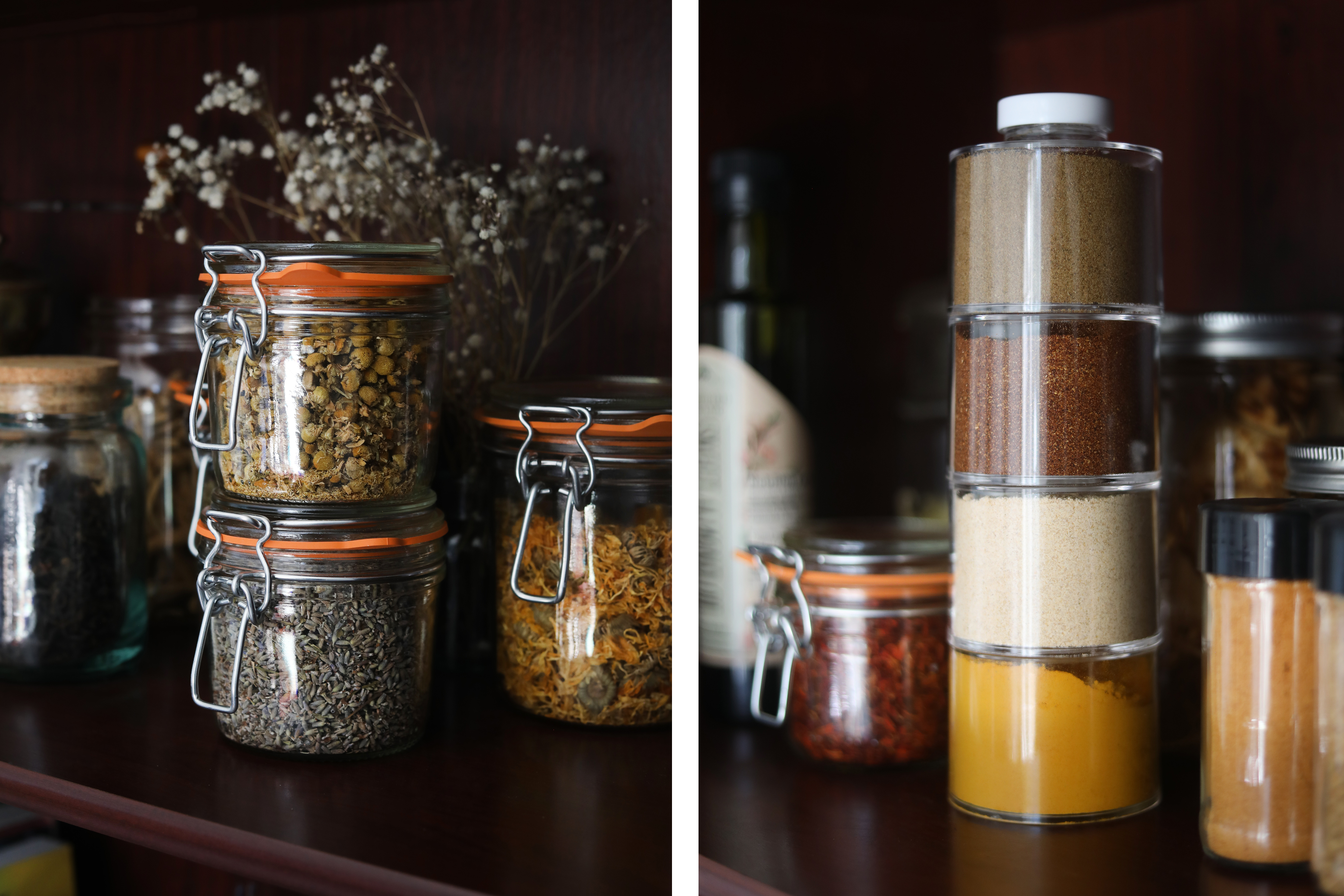 Apothecary spice clearance jars