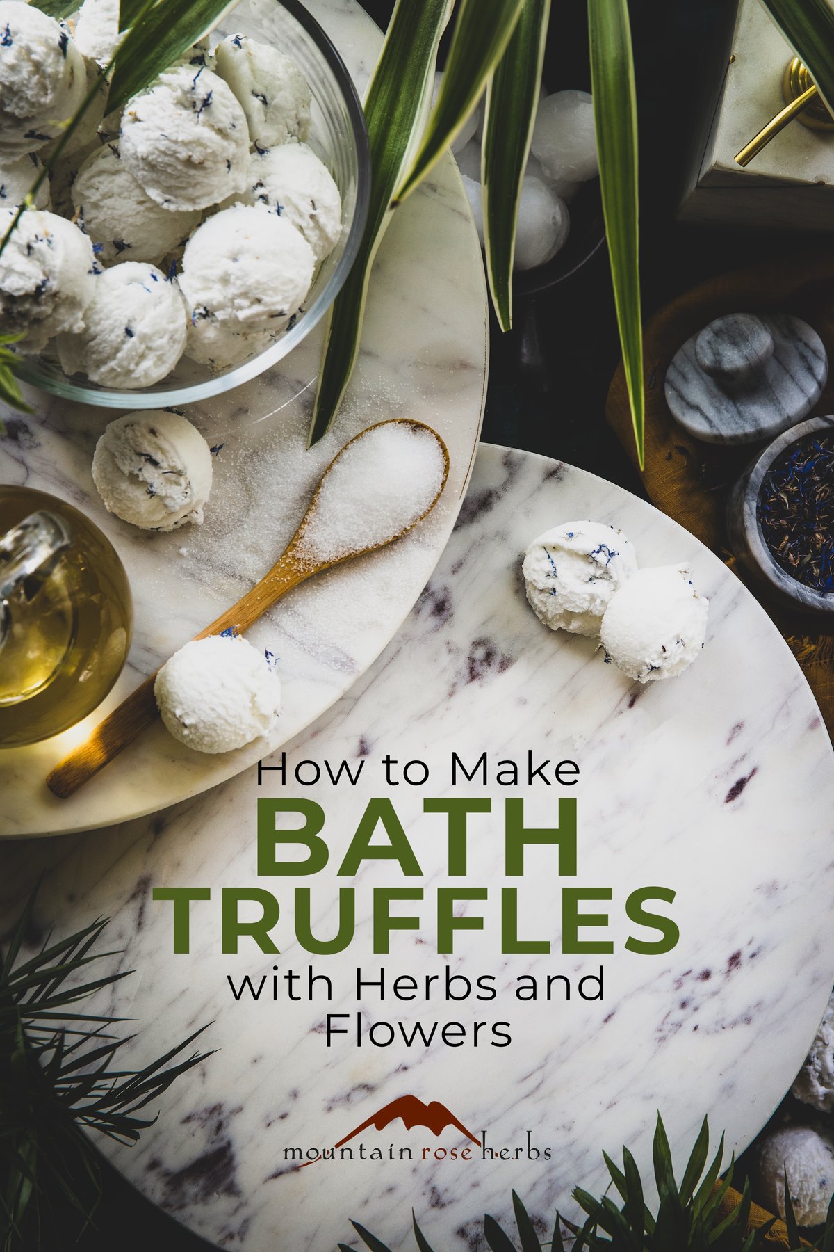 How to Make Homemade Bath Truffles