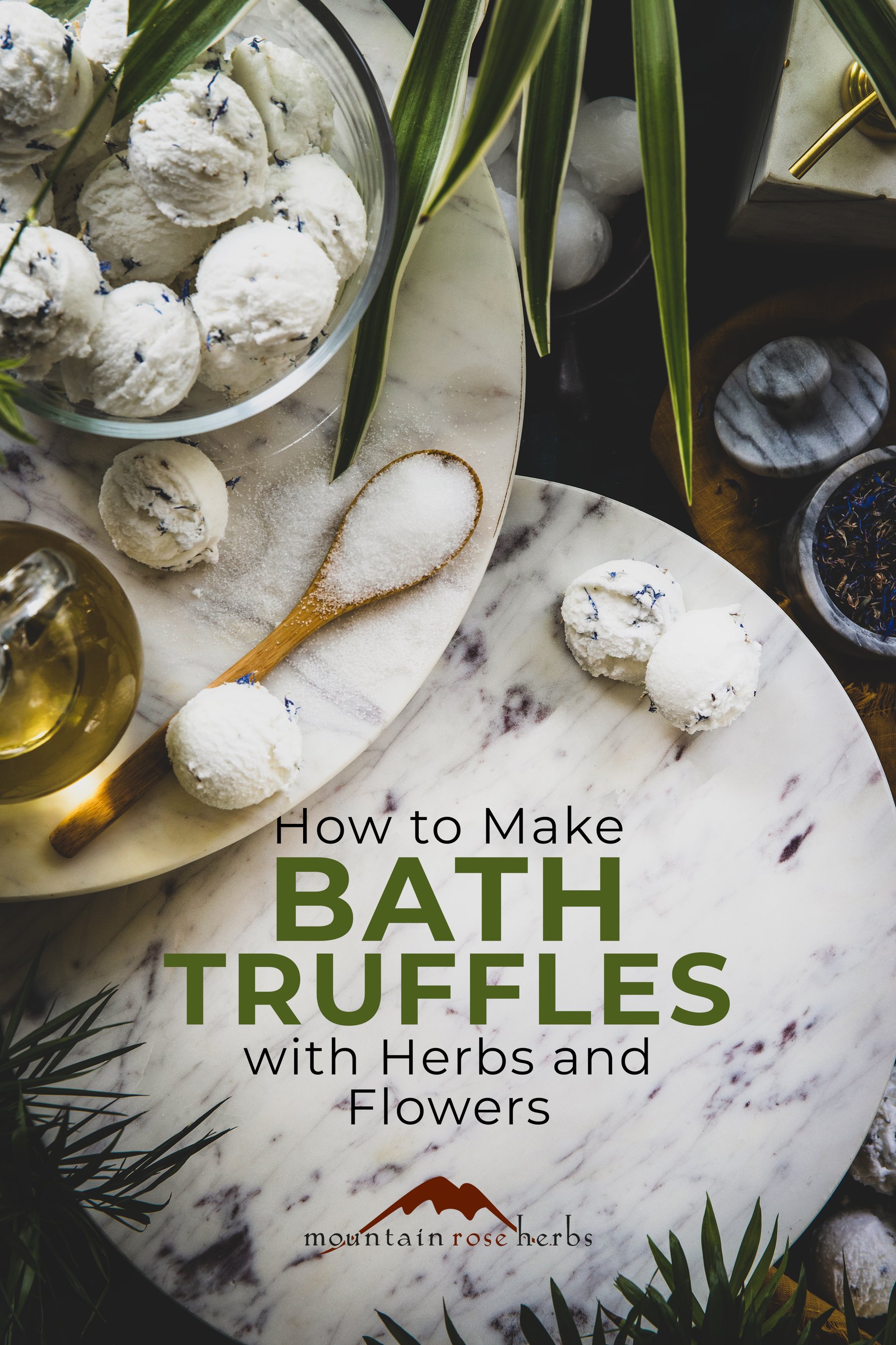 How to Make Homemade Bath Truffles