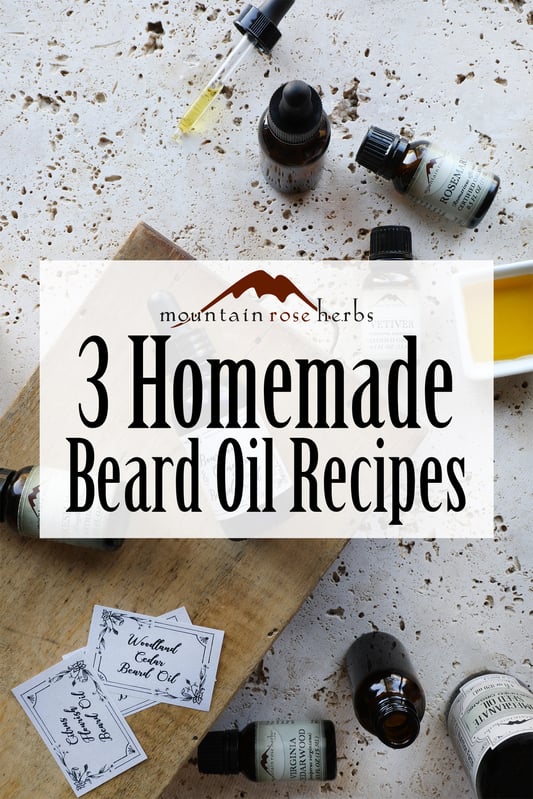 Pin to 3 Homemade Beard Oil Recipes