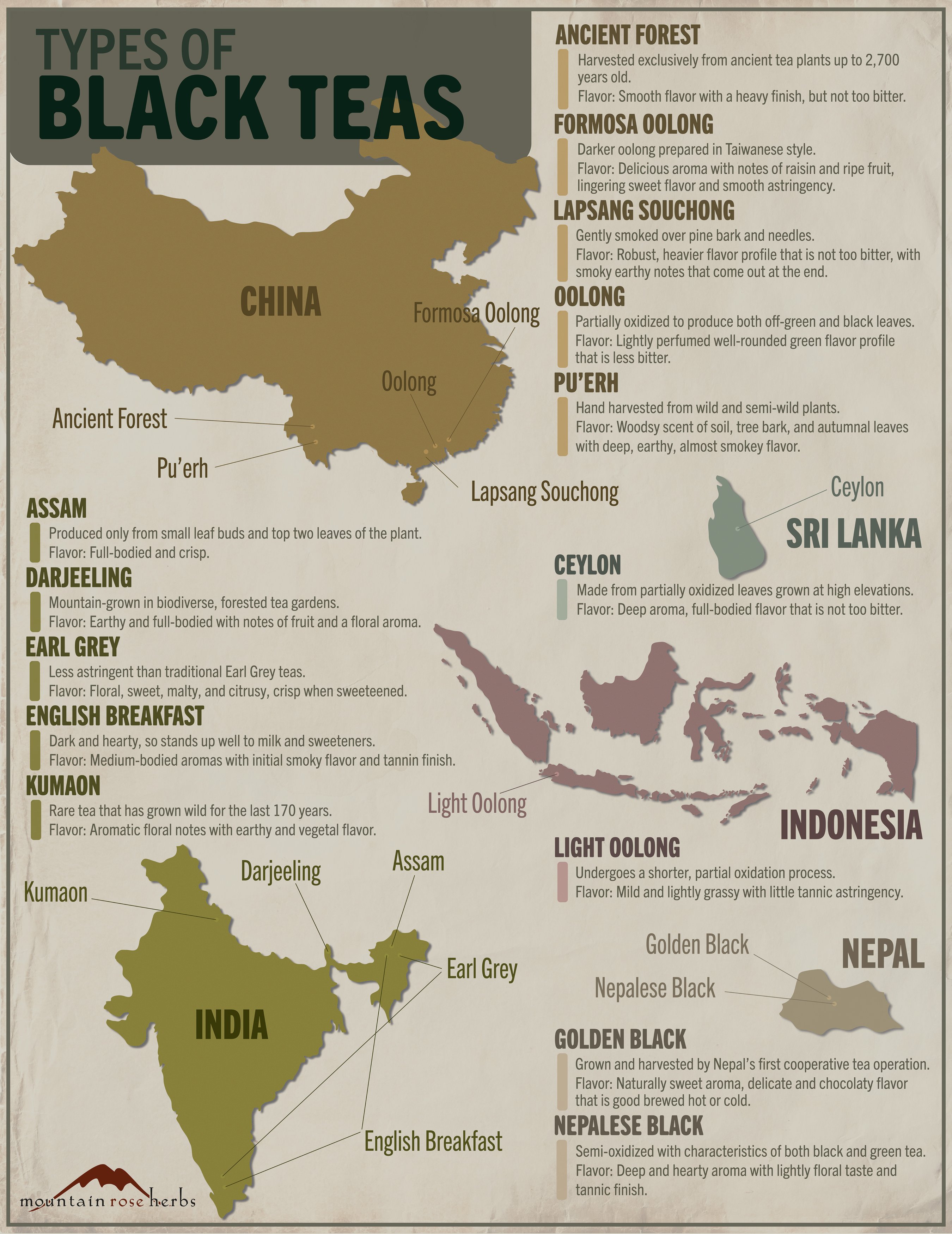 Black Tea Ranges Guide to Black Tea: Why Do Teas Taste So Different + Tips for Choosing ...