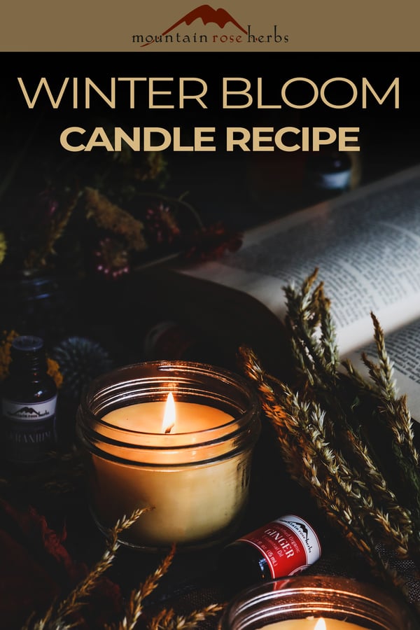DIY Christmas Candles with Essential Oils {Great Gift Idea}