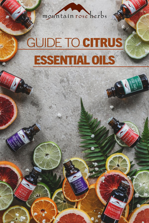 Citrus Essential Oils Comparison Chart Guide