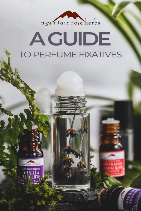 Pinterest Image to Essential Oil Fixatives