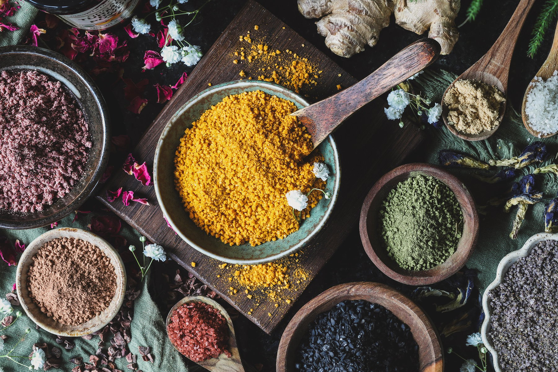 Flavors of the Rainbow: DIY Herbal Finishing Salts