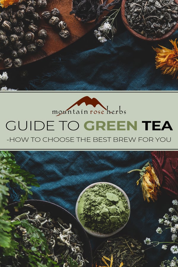 Pinterest Photo for Guide to Green Tea