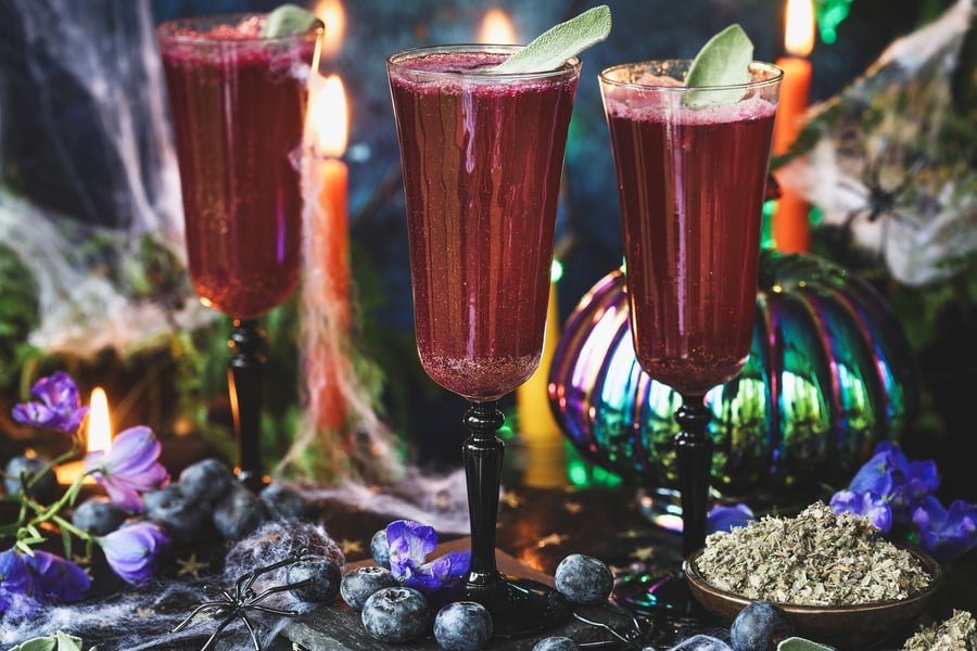 Halloween Mocktail Horizontal