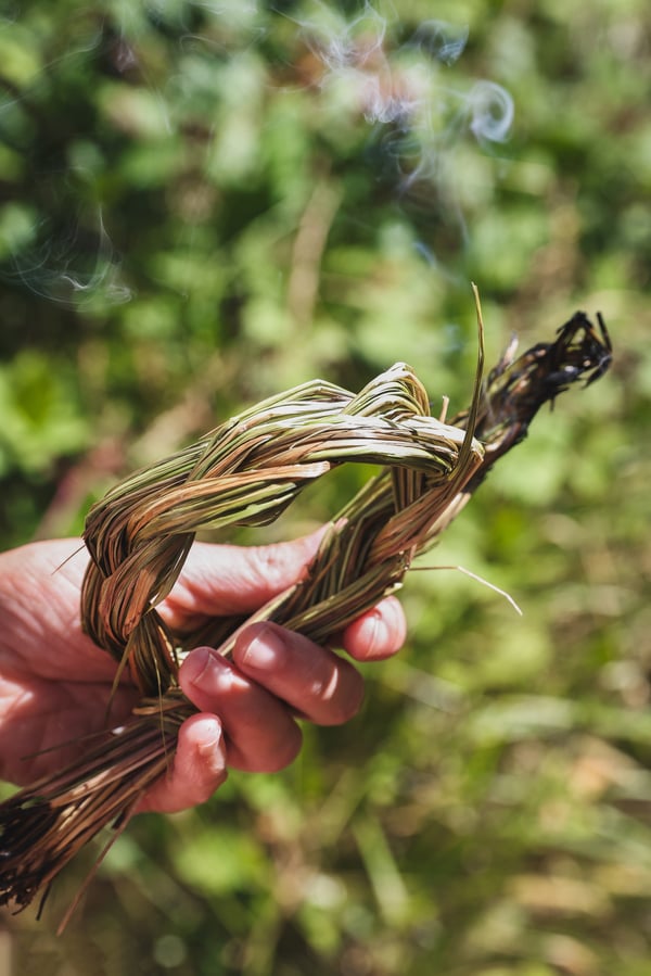 Herbalism is Activism Pt 3_Sweetgrass burnin