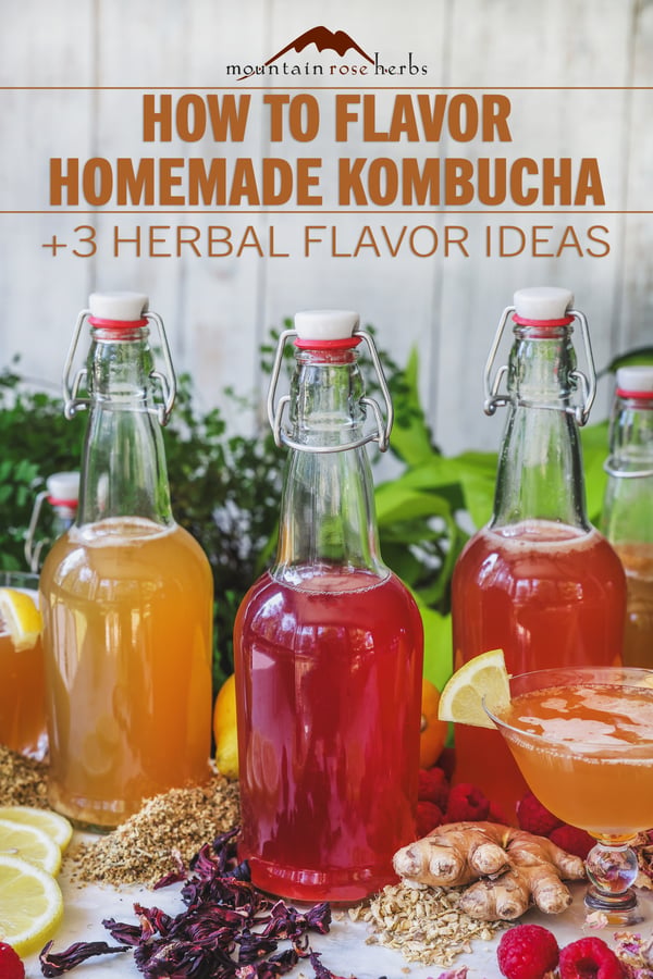 How To Flavor Kombucha PIN