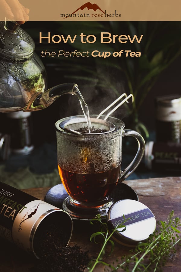 Pinterest Image for How to Make Tea