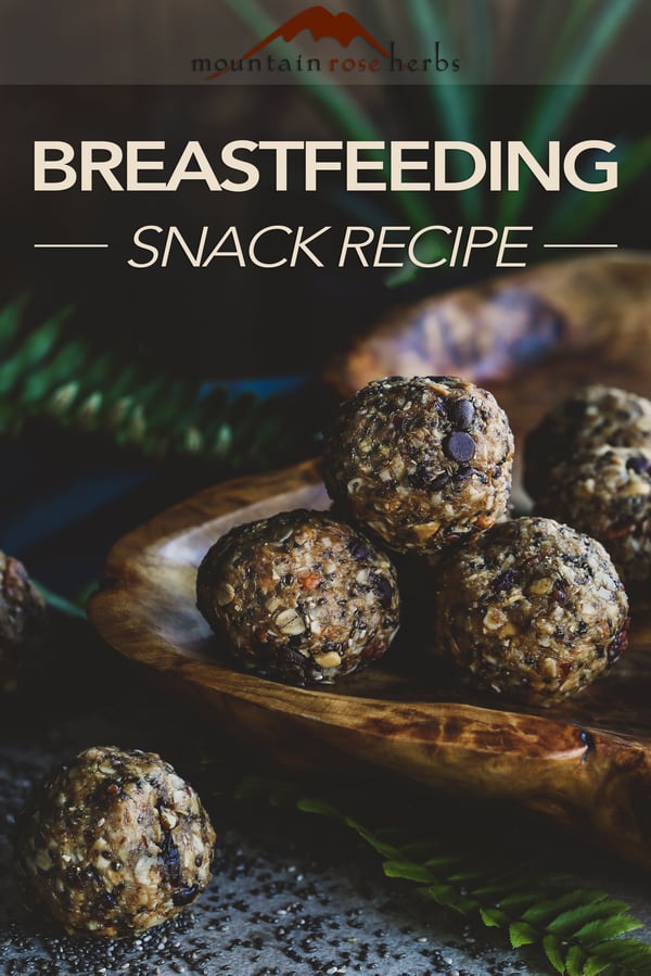 Breastfeeding snack recipe