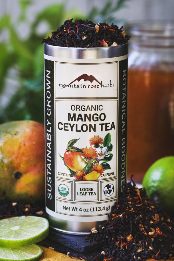 Mango Ceylon Refresher Tea Tin