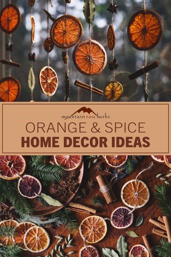 Orange and Spice Decor PIN