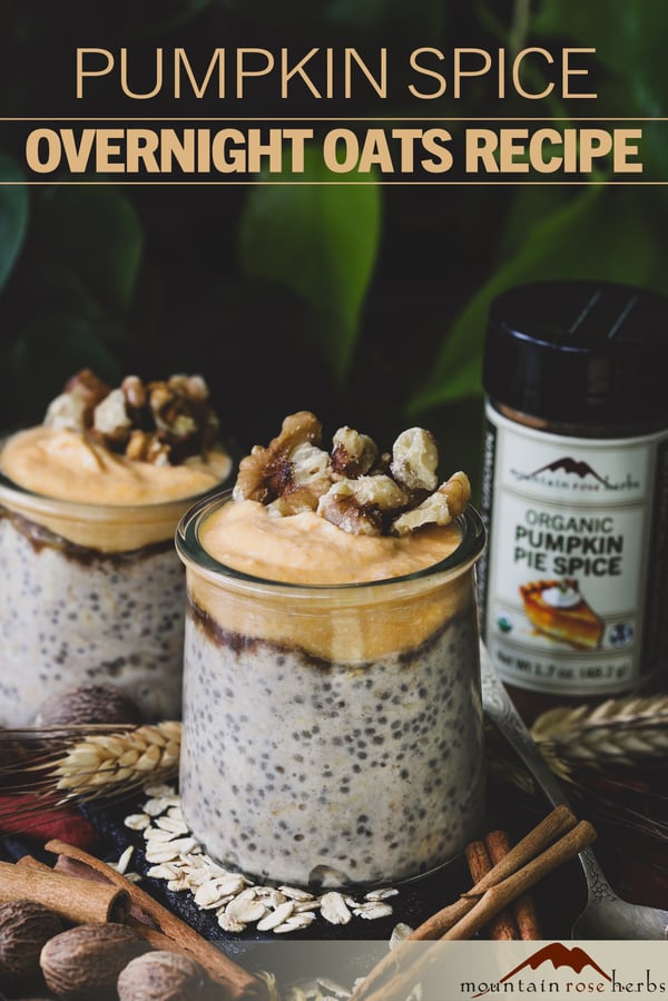 Pumpkin Spice Overnight Oats PIN