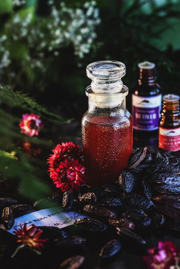 Sultry Essential Oil Perfume Recipe With Tonka Beans