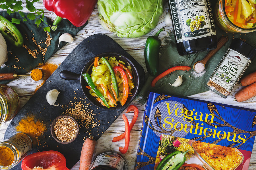 Veggie Achard Overhead