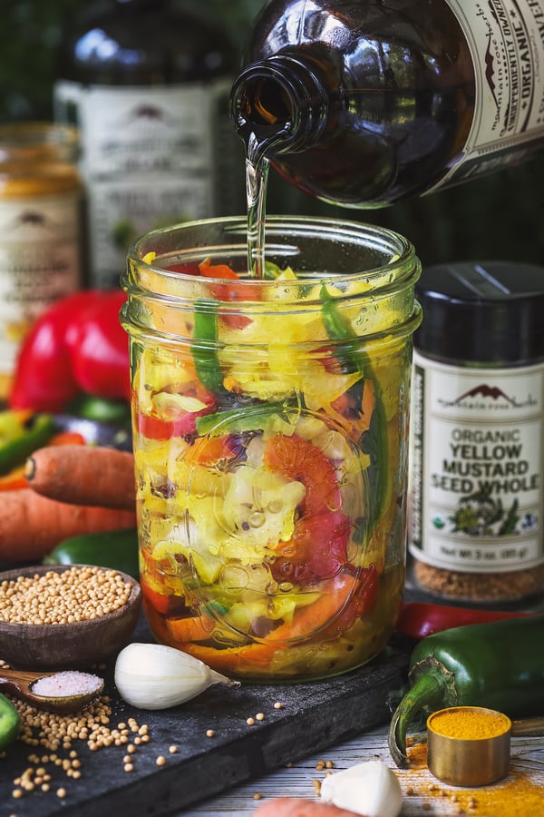 Veggie Achard Pour