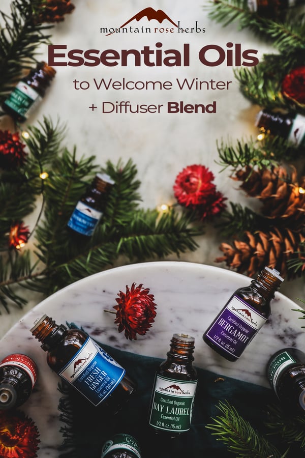 Winter Essential Oil Blends for Your Home - Life With Lovebugs
