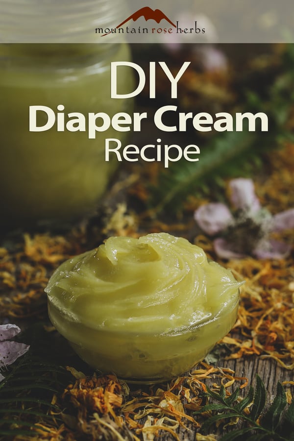 DIY Diaper ointment in a bowl.