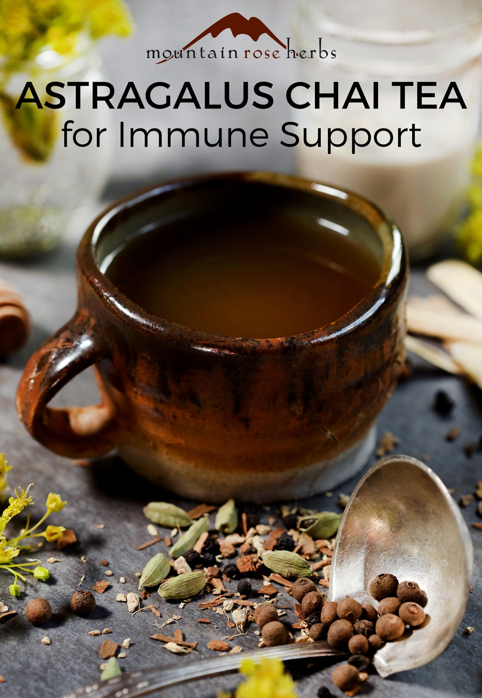 Adaptogenic Chai Tea Recipe with Astragalus