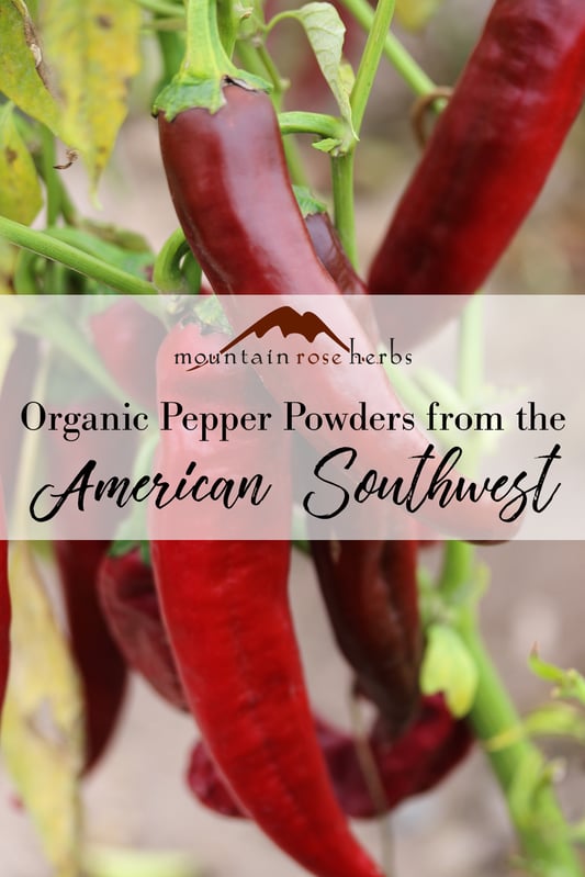 Pin to Organic Pepper Powders from the American Southwest