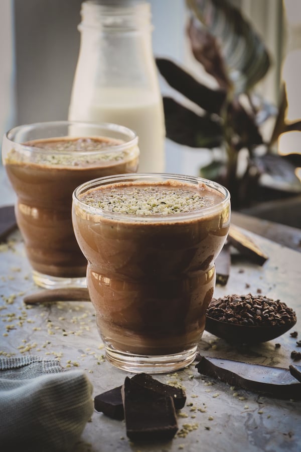 Chocolate hemp milk