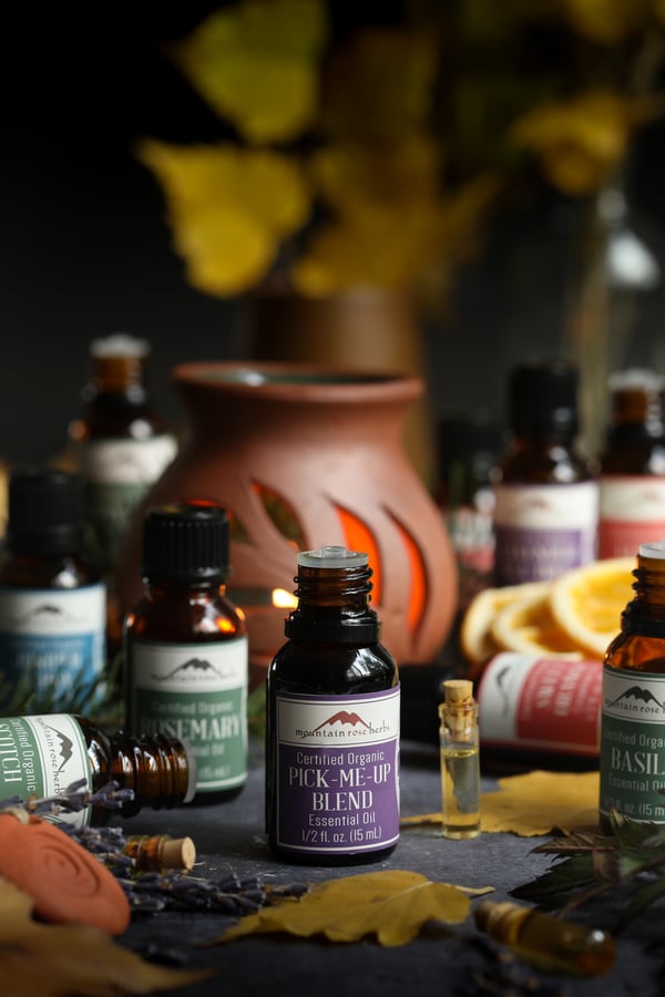 Essential Oil Set for Mental Strength & Clarity