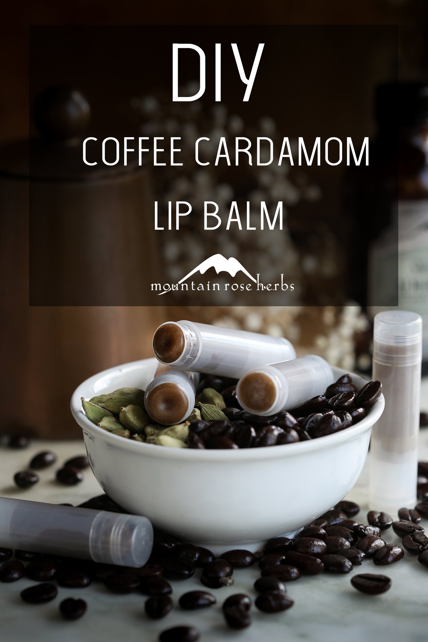 Uplifting Coffee Cardamom Lip Balm Recipe