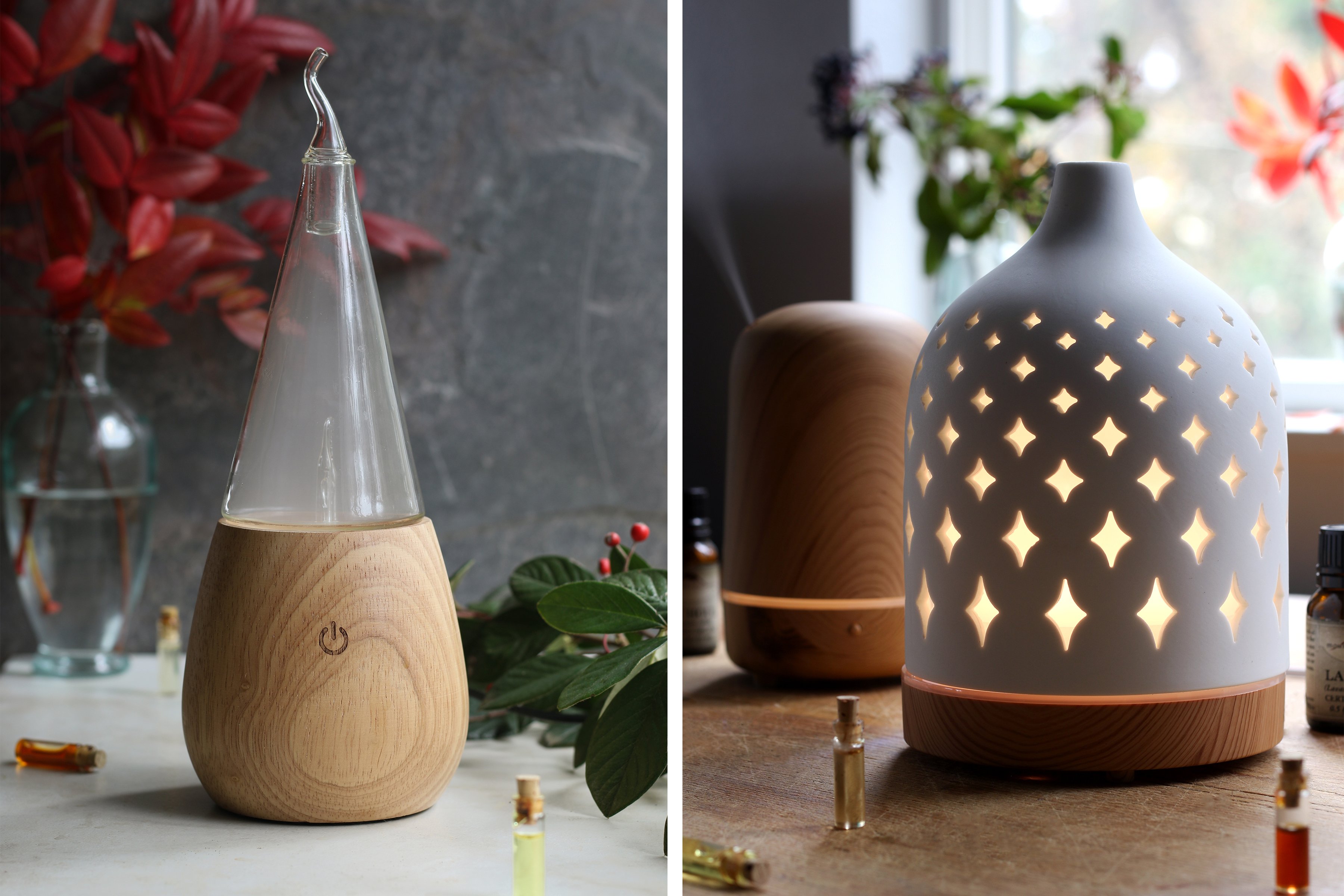 Electric oil clearance diffuser