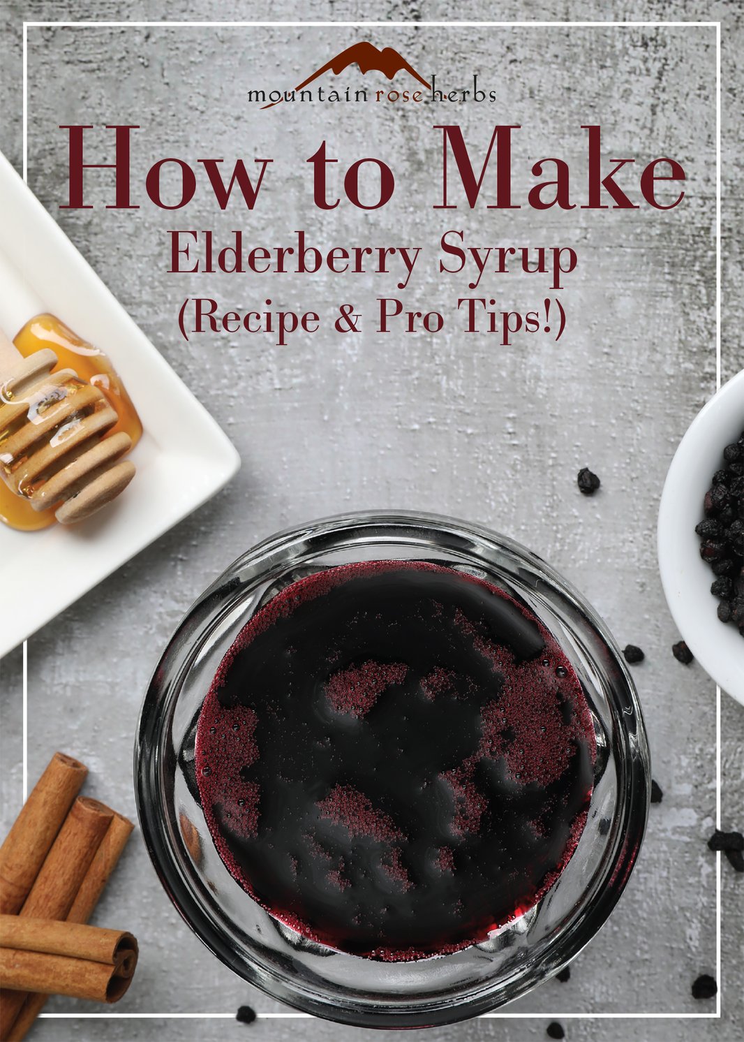 How to Make Elderberry Syrup for Immune System Support