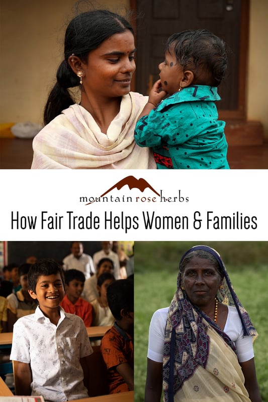 Women and families are benefiting greatly from Fair Trade practices. Farmers and their families can invest in the communities with education, infrastructure, and feel secure with healthcare and medical services.