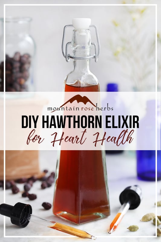 Pin to DIY Hawthorn Elixir for Heart Health