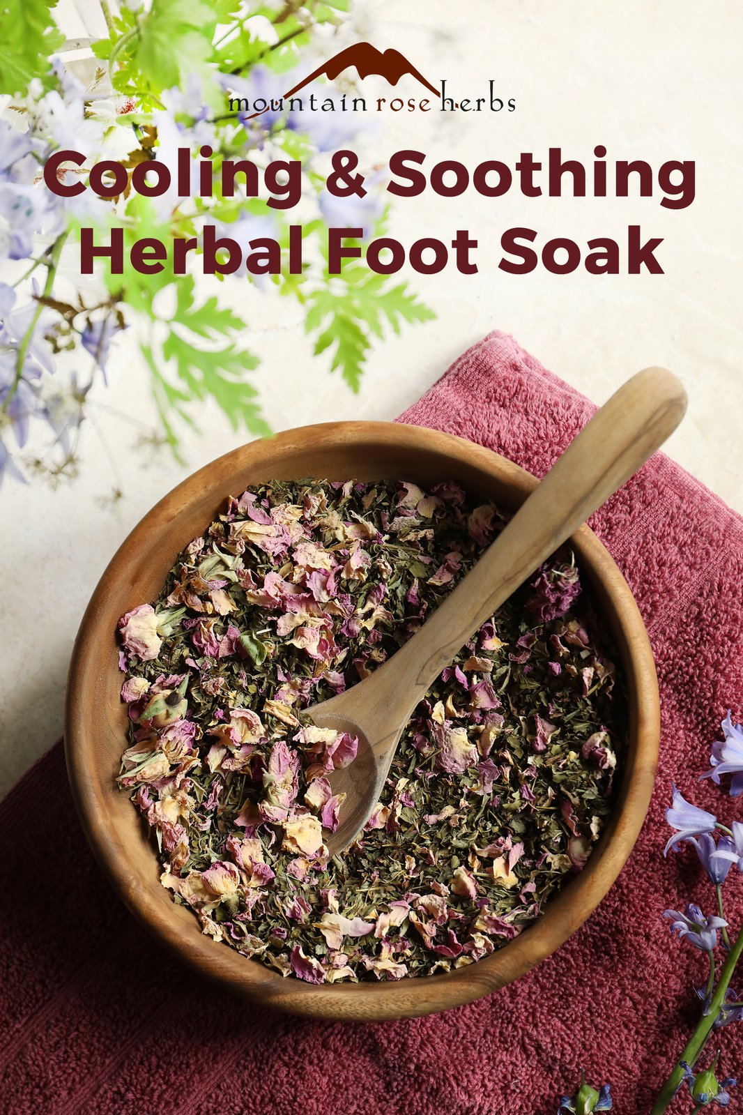 Soothing Homemade Herbal Foot Soak 1408