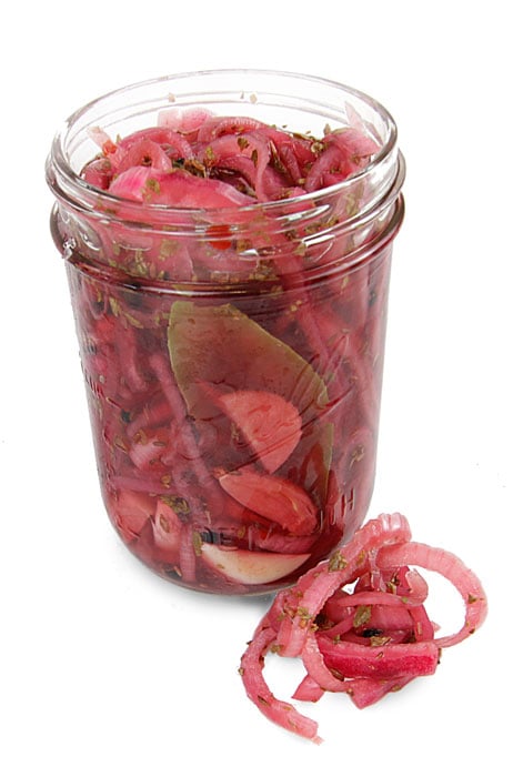 Spicy Quick Pickled Red Onions