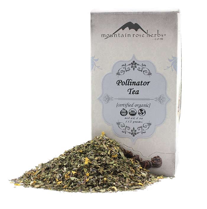 Organic Pollinator Tea by Mountain Rose Herbs With Box