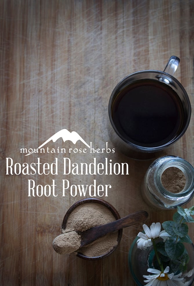 New in the Shop: Organic Roasted Dandelion Root Powder