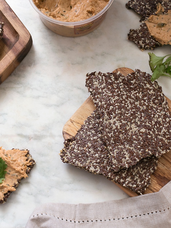 Easy Recipe GrainFree Seed Crackers