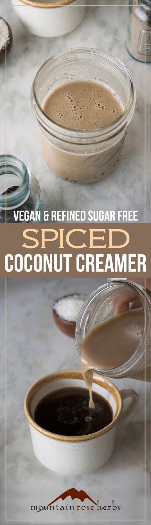 Coconut Creamer Recipe by Mountain Rose Herbs