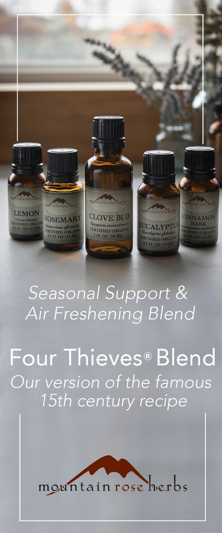 DIY Four Thieves® Essential Oil Blend for Wellness