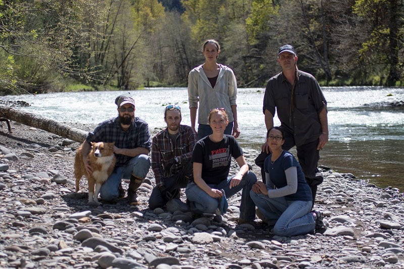 Group of Mountain Rose Herbs Volunteers