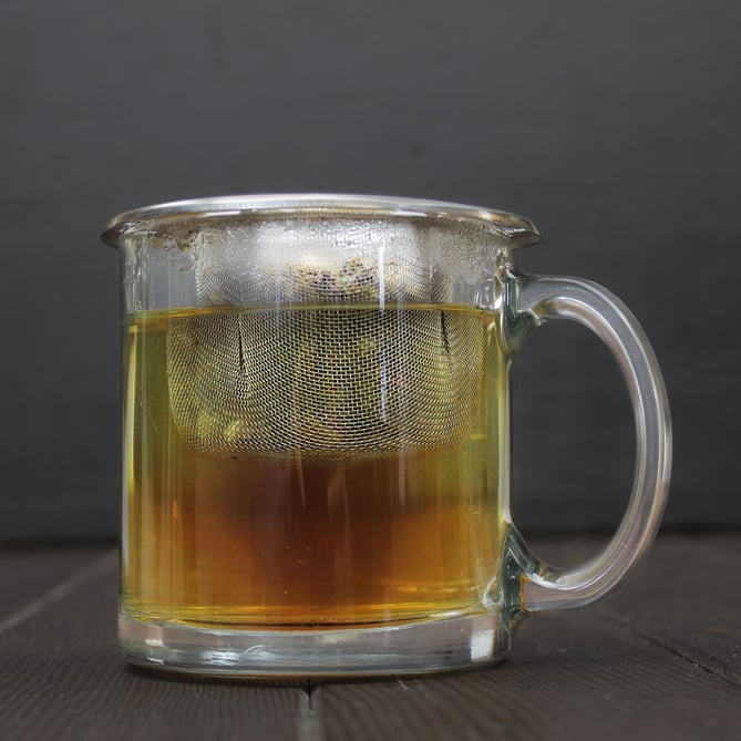 moringa tea brewing