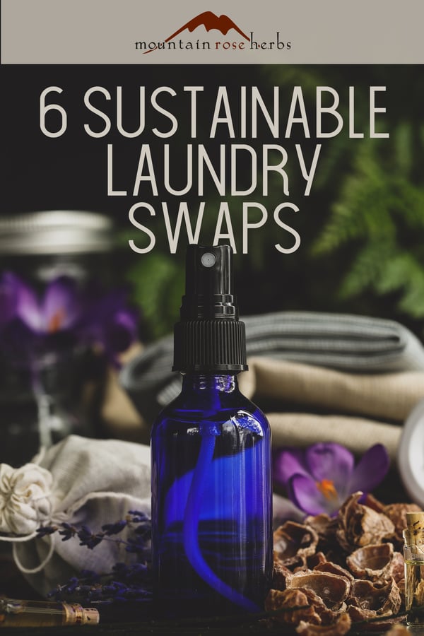 Pin to 6 Sustainable Laundry Swaps