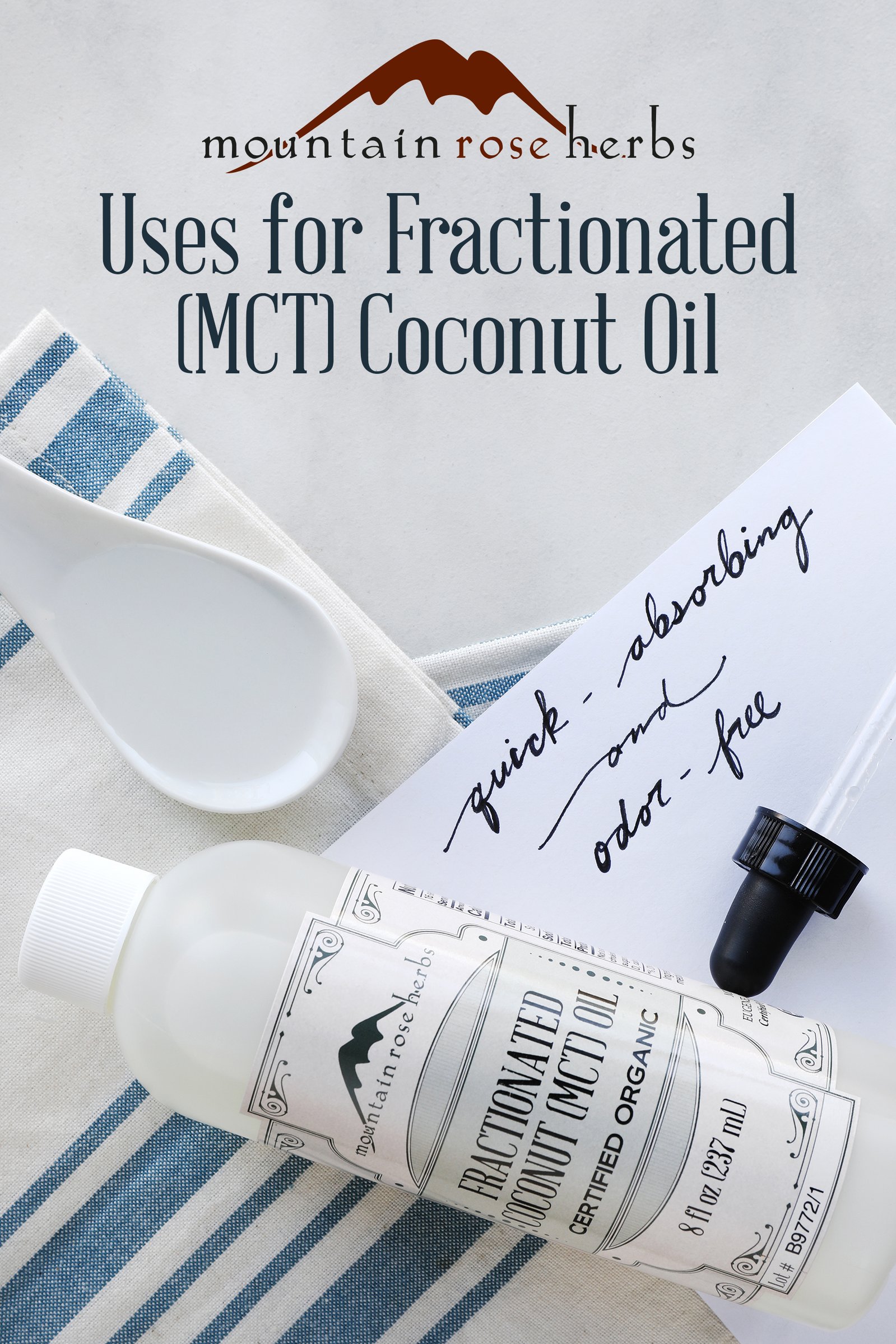 Guide to MCT / Fractionated Coconut Oil + 4 Ways to Use It