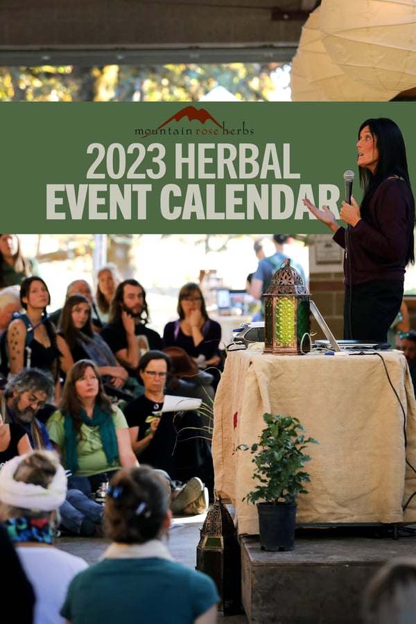 Mountain Rose Herbs Events Calendar on Pinterest. A photo of Dr. Tieraona Low Dog teaching at a past Free Herbalism Project.