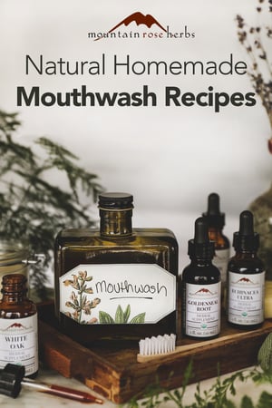 Homemade Herbal Mouthwash Recipes