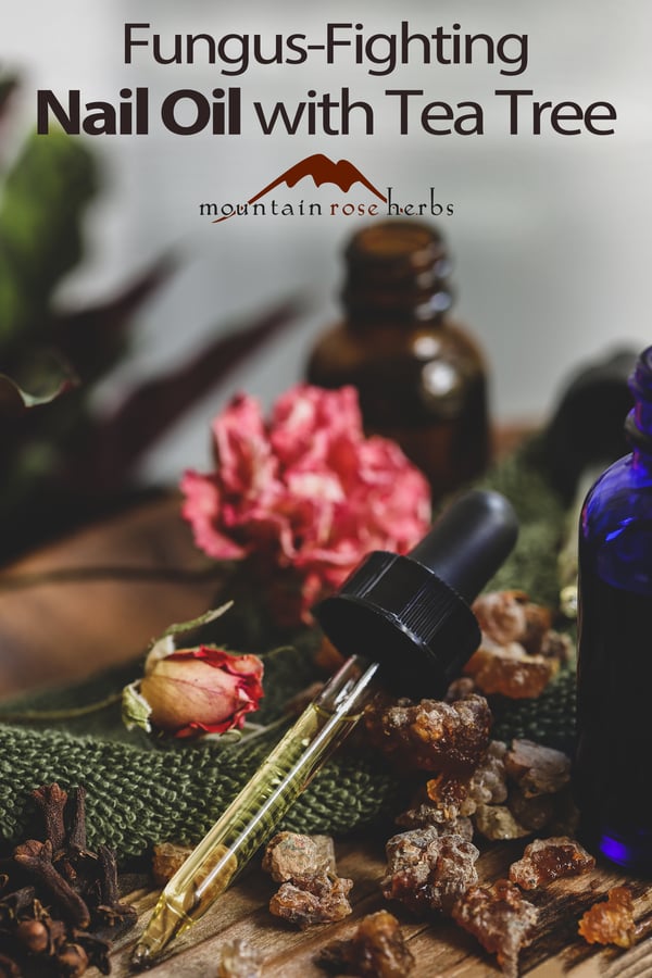 Pin to Fungus-Fighting Nail Oil with Tea Tree