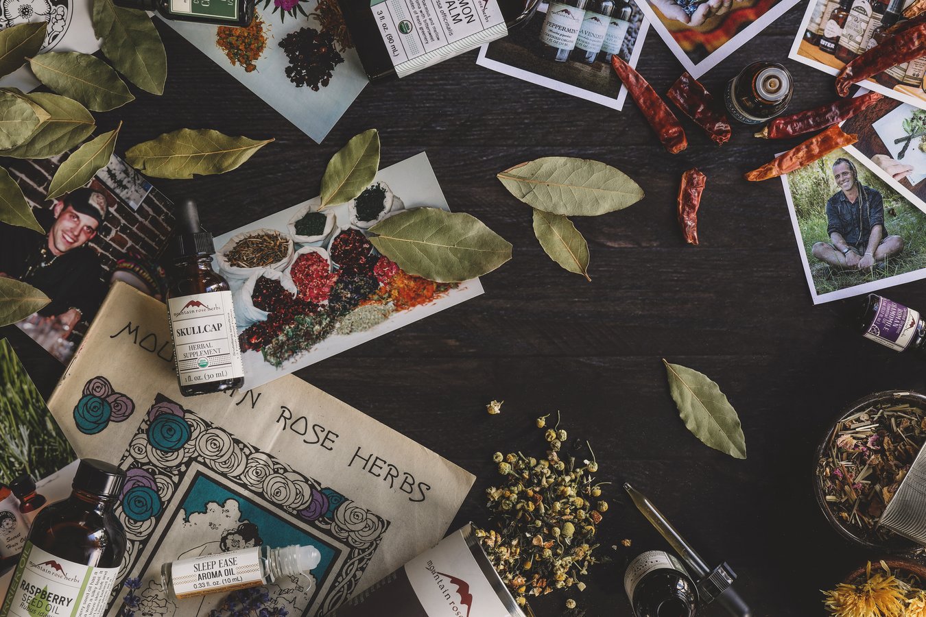 Old meets new Mountain Rose Herbs products