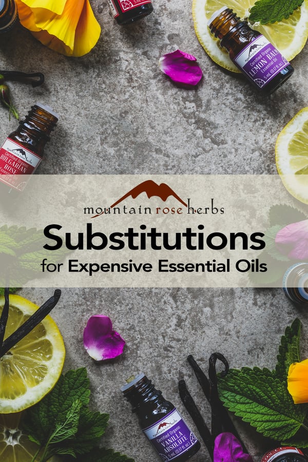 Essential Oil Substitution List Blog