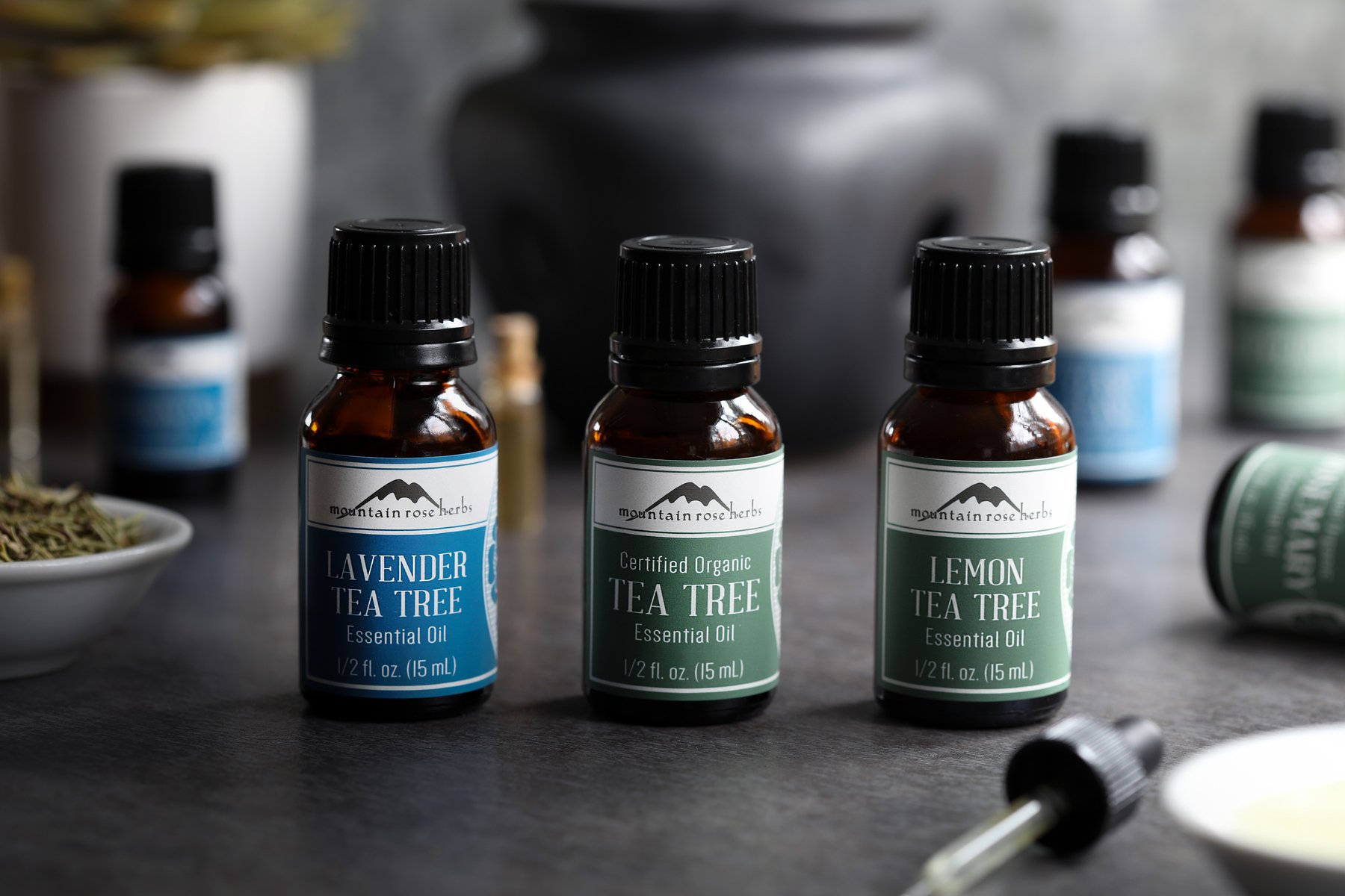 Aromatherapy with Tea Tree Essential Oils + Diffuser Blend